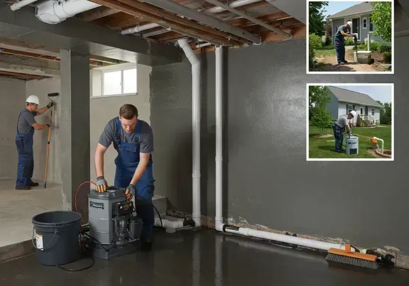 Basement Waterproofing and Flood Prevention process in Henry, IL